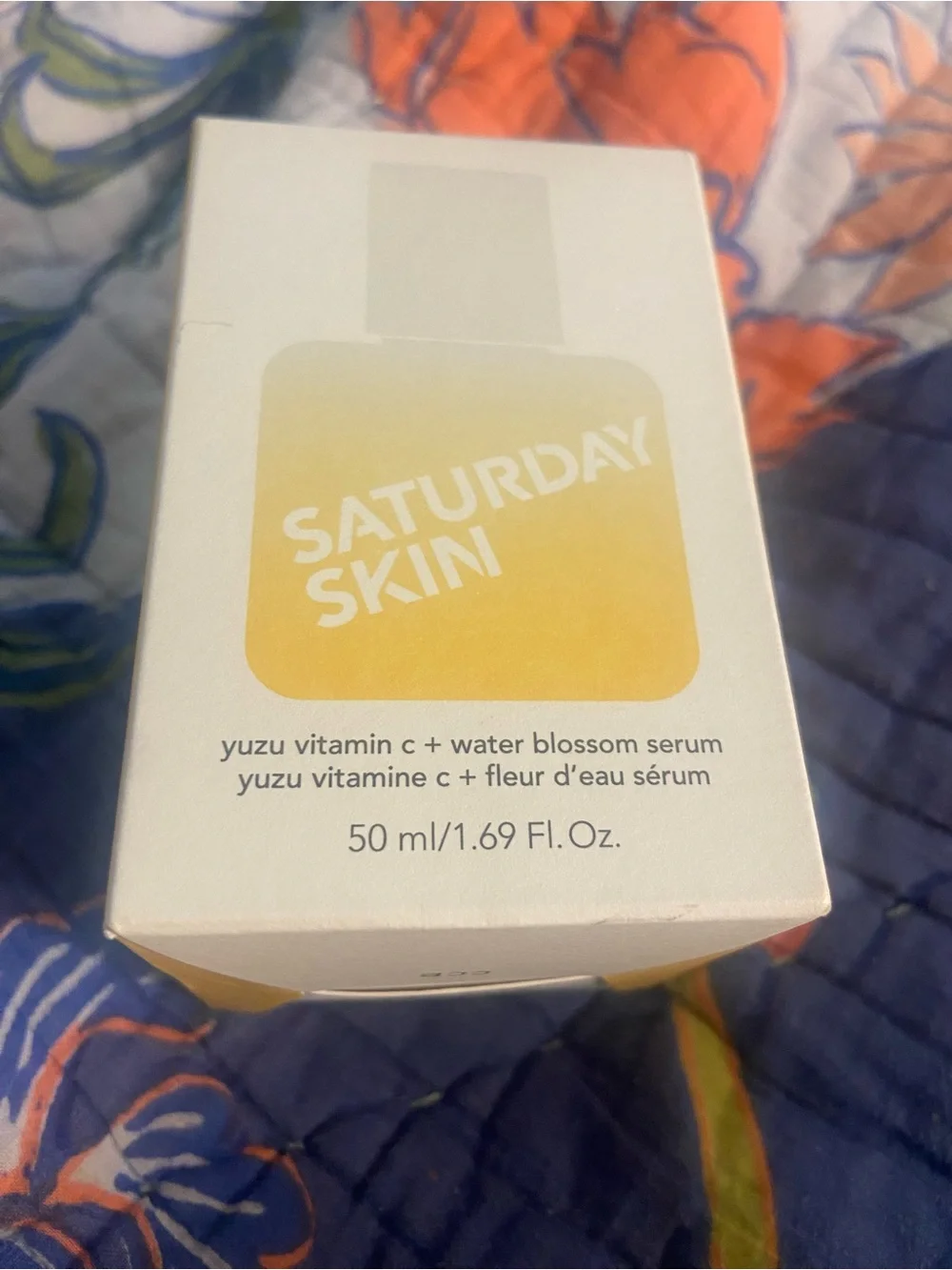 NIB Saturday Skin Yuzu Vitamin C+ Water Blossom Serum